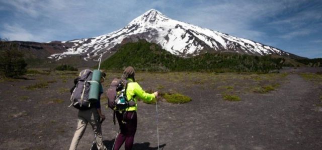 Refugio Volcán Lanín en la Cara Norte