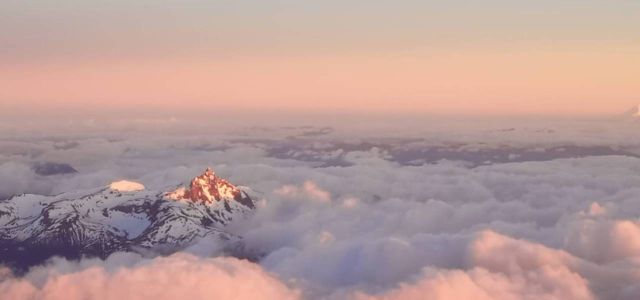Una noche en el Volcan Lanin