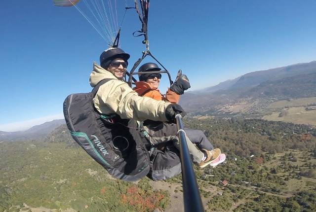Vuelo en Parapente San Martin de los Andes